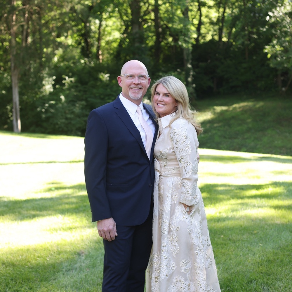 Rickie Freeman for Teri Jon Cream Embroidered Wedding Dress